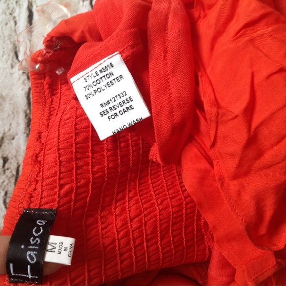 2/$20 NWOT. strapless red mini dress. - Picture 8 of 9